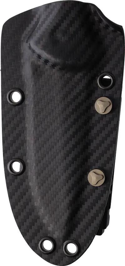 Microtech Socom Alpha Mini S E DLC Carbon Fiber Tactical Knife With DLC Coated Blade For EDC Enthusiasts by Microtech