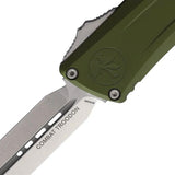 Premium Microtech Auto Combat Troodon Gen III Double Edge Dagger Knife M390 Blade OD Green Handle Tactical EDC by Microtech