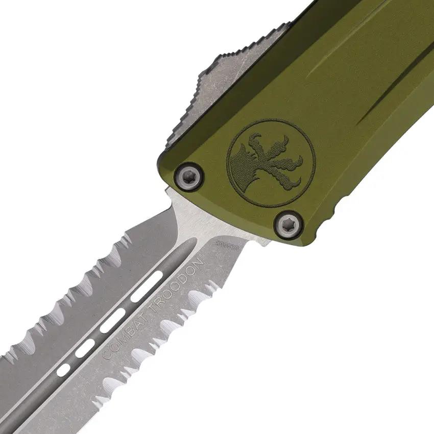 Microtech Auto Combat Troodon Gen III Knife Automatic Opening Tactical EDC For Collectors by Microtech