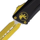 Microtech Auto Combat Troodon DE Gen III 1142-1CYSK Automatic Opening Tactical Knife With M390 Blade Cerakote by Microtech
