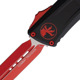 Microtech Auto Combat Troodon DE Gen III Dagger Knife 4in Red Cerakote M390 Blade by Microtech