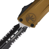 Microtech Auto Combat Troodon DE Gen III 1142-2TA Automatic Dagger for EDC Enthusiasts by Microtech