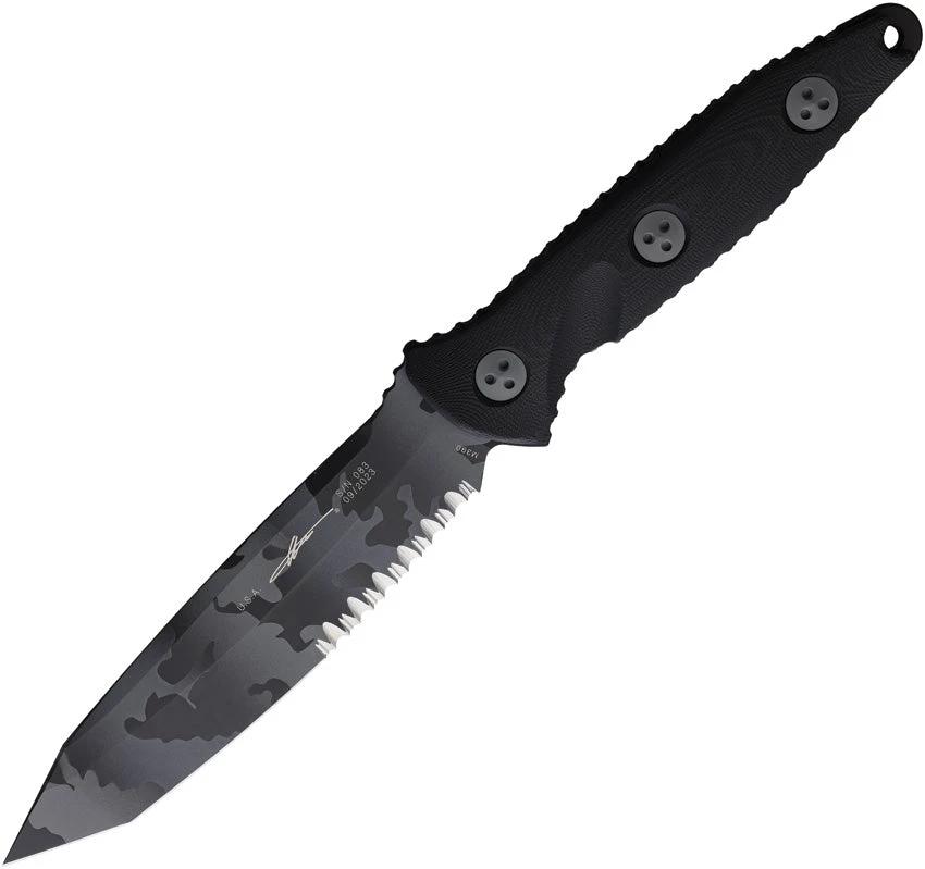 Microtech Socom Alpha TE Urban 1142UCS Rugged Fixed Blade Knife Bohler M390 G10 Handle Kydex Sheath For Tactical Pros by Microtech