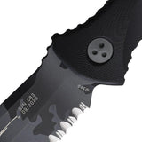 Microtech Socom Alpha TE Urban 1142UCS Rugged Fixed Blade Knife Bohler M390 G10 Handle Kydex Sheath For Tactical Pros by Microtech