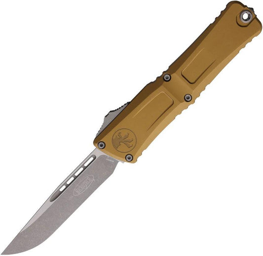 Microtech Auto Combat Troodon SE Gen III 1143-10APTA Rapid One Hand Deployment Knife For Enthusiasts by Microtech