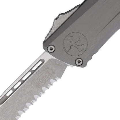 Microtech Auto Combat Troodon SE Gen III Automatic Knife with Rapid Blade Deployment for Everyday Carry Pros by Microtech