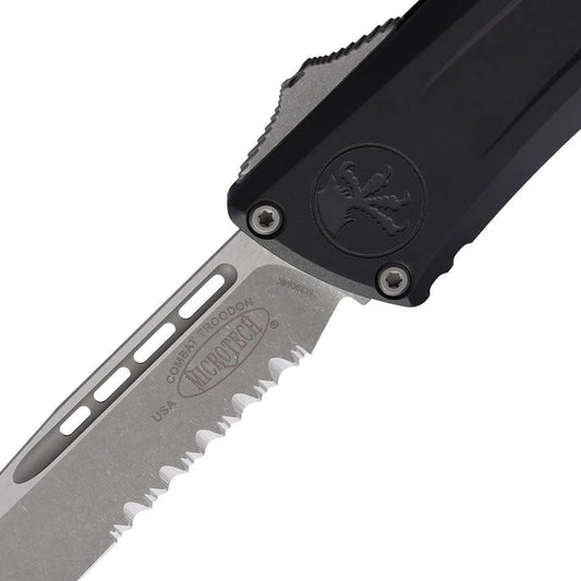 Microtech Auto Combat Troodon SE Gen III 1143-11AP Automatic Knife For EDC Pros And Collectors by Microtech