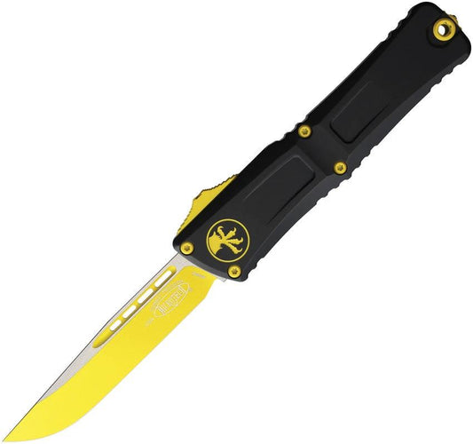 Microtech Auto Combat Troodon SE Gen III 1143-1CYSK Tactical Automatic Knife For Professionals by Microtech