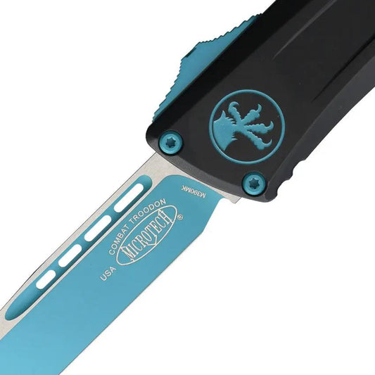 Microtech Auto Combat Troodon SE Gen III Knife 1143-1TQSK For Tactical EDC Enthusiasts by Microtech