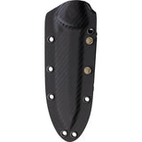 Microtech Socom Alpha Tactical Knife DLC M390 Tanto 5.38in Blade Carbon Fiber Handle Full Tang Kydex Sheath For Pros by Microtech