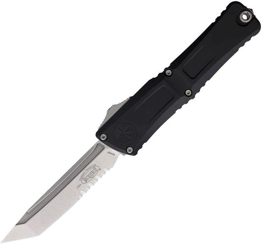Microtech Auto Combat Troodon Gen III Knife Automatic Opening 5.5in Closed 4in M390MK Blade For Tactical EDC Enthusiasts by Microtech