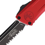 Microtech Auto Combat Troodon Gen III Knife 5.5in Closed 4in Blade Bohler M390MK Red Handle Collectors by Microtech