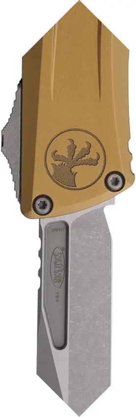 Microtech Auto Troodon Gen III Tactical Knife With Automatic Opening 4in Premium Blade For EDC Enthusiasts by Microtech