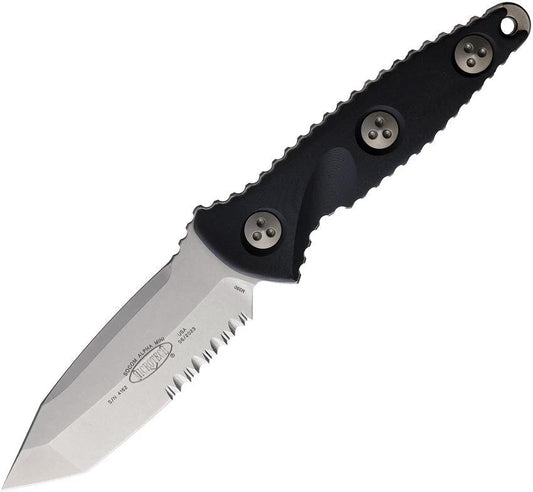 Microtech Socom Alpha Mini M390 Tanto Knife For Tactical Pros With G10 Handle And Stonewashed Blade by Microtech
