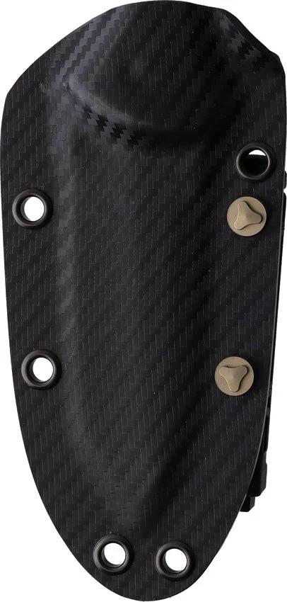 Microtech Socom Alpha Mini Tactical Knife DLC Coated Tanto Blade Carbon Fiber Handle Full Tang For Tactical Enthusiasts by Microtech
