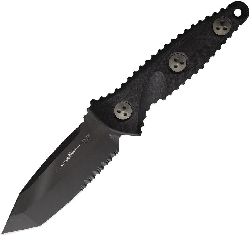Microtech Socom Alpha Mini T/E CF 114M-2DLCCFS by Microtech