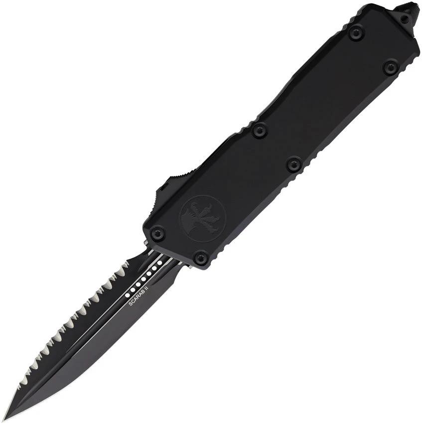 Microtech Scarab II OTF Auto Knife DE Gen III 1175-3T Elite For Knife Enthusiasts And Collectors by Microtech