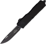 Microtech Auto Scarab II Gen III Executive EDC Knife With M390MK Blade And Black Aluminum Handle by Microtech
