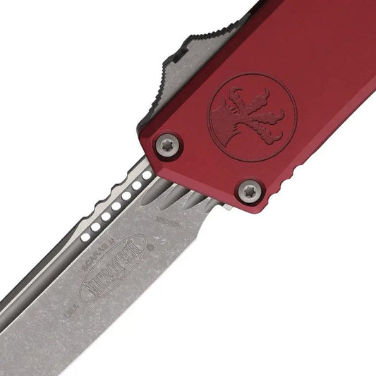 Microtech Auto Scarab II Gen III TE SW 1177-10APMR Premium Automatic Swift Deployment Pocket Knife For EDC Enthusiasts by Microtech