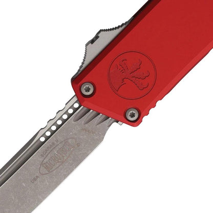 Microtech Auto Scarab II Gen III TE SW 1177-10APRD Automatic Knife For Collectors by Microtech