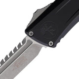 Microtech Auto Combat Troodon Intercepto Knife Automatic Opening 4 Inch Blade For Tactical Enthusiasts by Microtech