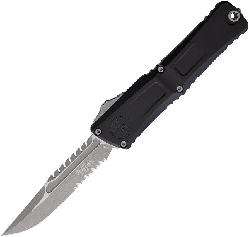 Microtech Auto Combat Troodon Intercepto 1217-11APS Automatic Opening EDC Tactical Knife