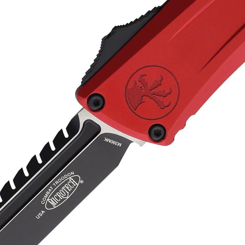 Microtech Auto Knife Troodon Intercepto 1217-1RDS Automatic Combat Knife For Tactical Pros by Microtech