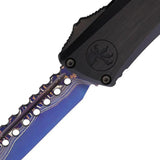 Microtech Troodon LT Hellho Automatic Knife With Damascus Hefted Alloy Blade For Tactical Enthusiasts by Microtech