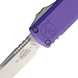 Microtech Auto UTX85 SE Gen IV OTF Knife With Purple Aluminum Handle And M390 Blade For EDC Enthusiasts by Microtech