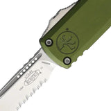Microtech UTX 85 Auto OTF Knife With Stonewashed M390 Blade OD Green Aluminum Handle For EDC Enthusiasts by Microtech