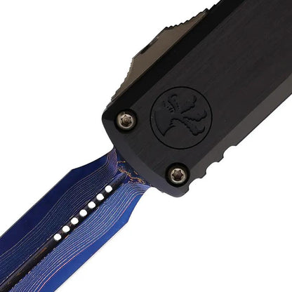 Microtech UTX85 Auto Knife Gen III Select For Collectors And EDC Coppermai Damascus Double Edge Blade by Microtech