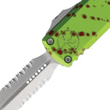 Microtech UTX-85 OTF Auto Knife Gen IV DE 3 Inch M390 Blade Glass Breaker ZombieTech Handle For Tactical Enthusiasts by Microtech