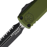 Microtech UTX-85 Auto OTF Knife with Two Tone M390 Blade OD Green Handle for EDC by Microtech