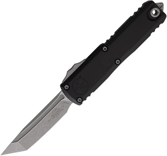 Microtech UTX-85 Auto OTF Knife Gen IV With M390 Blade Apocalyptic Finish Glass Breaker EDC Enthusiasts