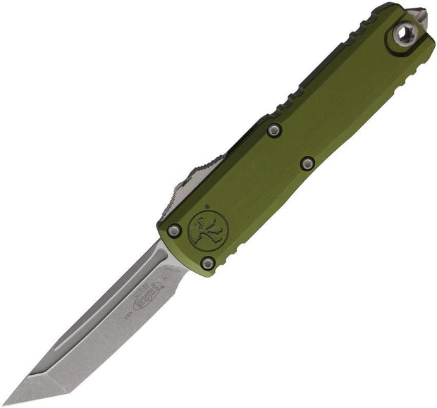 Microtech UTX85 Auto Knife Gen IV OTF Tanto for Tactical Enthusiasts Premium High Performance EDC by Microtech