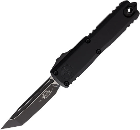 Microtech UTX-85 Gen IV Auto Knife OTF With 3 Inch M390MK Blade Two-Tone Finish Glass Breaker EDC Enthusiasts by Microtech