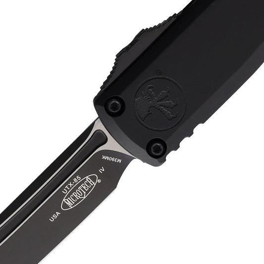 Microtech UTX-85 Gen IV Auto Knife OTF With 3 Inch M390MK Blade Two-Tone Finish Glass Breaker EDC Enthusiasts by Microtech