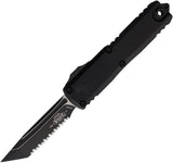Microtech Auto UTX 85 OTF Knife Gen IV Two Tone M390 Blade Glass Breaker Aluminum Handle For Collectors