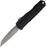 Microtech Auto Cypher II OTF Knife 124110AP Apocalyptic Finish Wharncliffe Blade For Tactical EDC by Microtech
