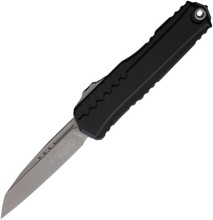 Microtech Auto Cypher II OTF Knife 124110AP Apocalyptic Finish Wharncliffe Blade For Tactical EDC by Microtech
