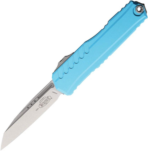 Microtech Cypher II OTF Auto Turquoise Handle EDC by Microtech