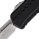 Microtech Auto Cypher II OTF Knife With Stonewash Wharncliffe Blade For EDC Enthusiasts And Collectors by Microtech