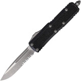 Microtech Daytona OTF Knife Auto Apocalyptic Finish EDC by Microtech