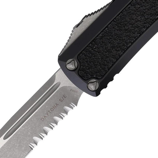 Microtech Daytona OTF Knife Auto Apocalyptic Finish EDC by Microtech