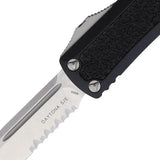 Microtech Auto Daytona SE OTF Knife Automatic Open 3.13 Inch Serrated Stonewash Blade EDC by Microtech