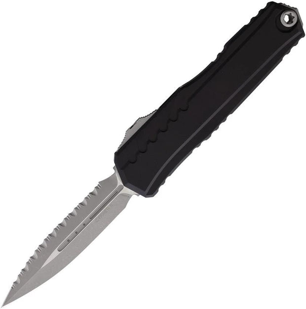 Microtech Cypher II D E Auto OTF Knife With Apocalyptic M390 Blade For Collectors by Microtech
