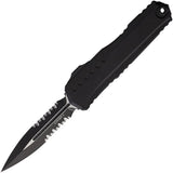 Microtech Auto Cypher II D E OTF Knife Tactical Auto Opening 5 Inch Closed 3.5 Inch Blade Glass Breaker For Pros