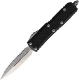 Microtech Auto Daytona DE OTF Knife Automatic Opening Serrated Blade Glass Breaker For EDC Enthusiasts by Microtech