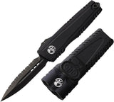 Microtech Auto Luminary DE Stiletto Pro Knife With SureFire Stiletto Pro II Flashlight Set For Tactical Enthusiasts by Microtech