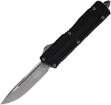 Microtech Auto Scarab II OTF Gen III Tactical Knife With Apocalyptic M390MK Blade Glass Breaker For EDC Enthusiasts by Microtech